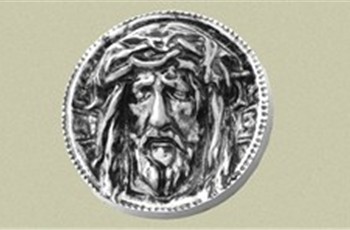 Główka Chrystusa nr 11 - AL wykonana z aluminium.
