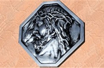 Główka Chrystusa nr 19 - AL wykonana z aluminium.