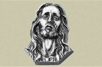 Główka Chrystusa nr 1 - AL wykonana z aluminium.