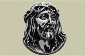 Główka Chrystusa nr 4 - AL wykonana z aluminium.